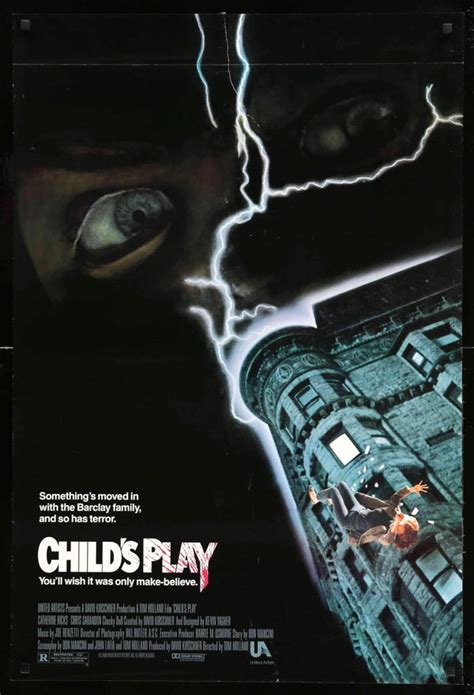 Child's Play (1988) Original One-Sheet Movie Poster - 27" x 40" - Original Film Art - Vintage ...