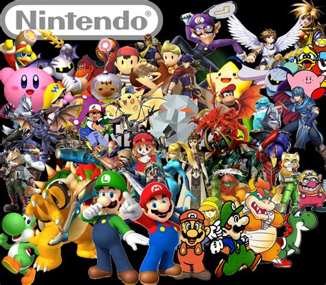 Nintendo Characters Wallpaper - WallpaperSafari