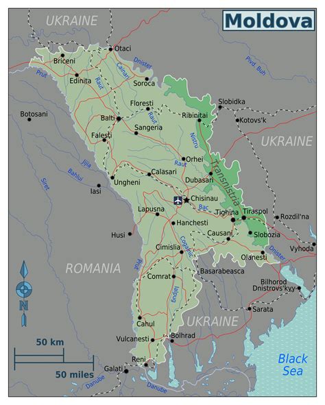 Moldova - republic-of-moldova-map-5 - Hall Sairing