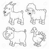 Free Coloring Pages Of Farm Animals sketch template