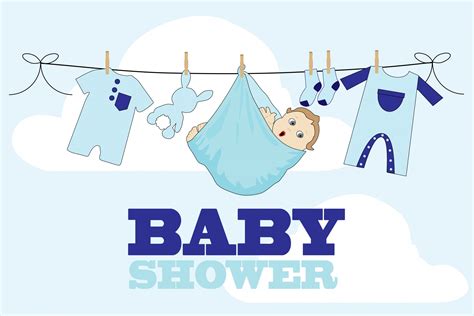 Baby Shower Card Boy Free Stock Photo - Public Domain Pictures