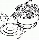 Soup Coloring Pages  Home sketch template