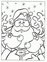 Maestra De Infantil Colorear A Papá Noel  Coloring Nation sketch template
