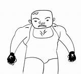  I Made A Design Your Own Ryback Singlet coloring sketch template