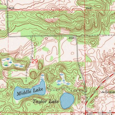 Redgranite, WI (1961, 24000-Scale) Map by United States Geological ...