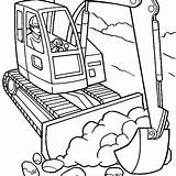 Construction Truck Coloring Sheets Pages sketch template