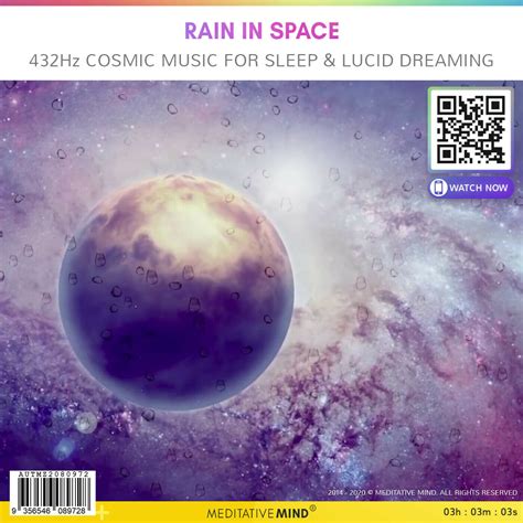 Rain in Space - 432Hz Cosmic Music for Sleep & Lucid Dreaming | Meditative Mind's Official Music ...