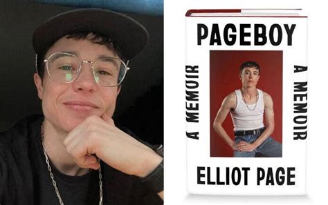 Elliot Page reveals cover and release date of upcoming memoir Pageboy