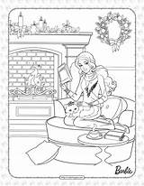 Chef Barbie Coloring Page sketch template
