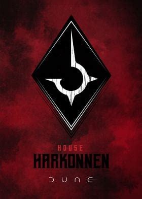 'House Harkonnen Emblem' Poster by Dune | Displate