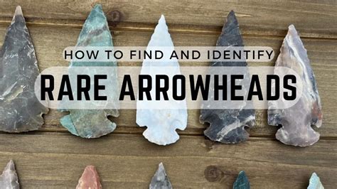 Valuable Arrowhead Identification Chart