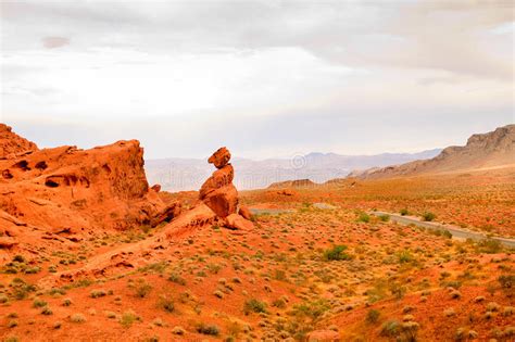 Road through the Valley of Fire Stock Photo - Image of road, rock: 21291926