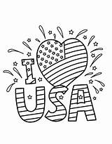 Patriotic Coloring Pages Free Printable PDF sketch template