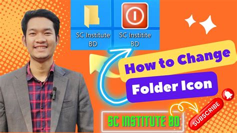 How to Change Folder Icon||Change Computer Folder Icon||Folder Logo Change||SC Institute BD ...