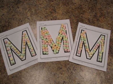 Letter Collages for Preschool Alphabet Games