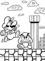 9 free mario Bros coloring Pages For Kids – Artofit sketch template