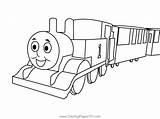 Coloring Pages Of Thomas The Tank Engine sketch template