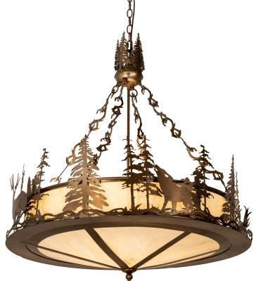 Rustic - Cabin Pendant Chandelier | Meyda, Pendant lighting, Light