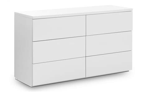 Monaco 6 Drawer White High Gloss Chest | Chest of Drawers at Elephant Beds, Cardiff | UK bedroom ...