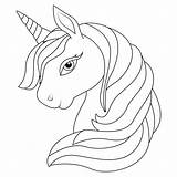 Unicorn Coloring Page sketch template