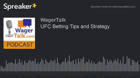 UFC Betting Tips and Strategy - YouTube