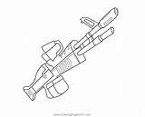 Weapons Coloring Pages sketch template