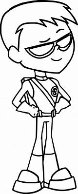 Just Teen Titans Go Coloring Page  Wecoloringpagecom sketch template