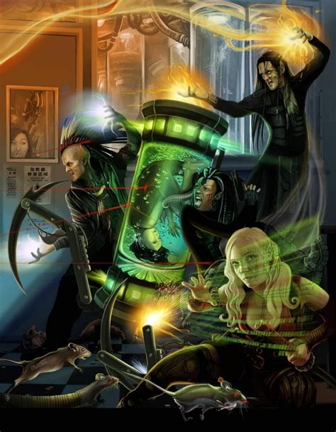 Fantastic Non-SR Shadowrunesque Art Thread | Shadowrun, Cyberpunk rpg ...