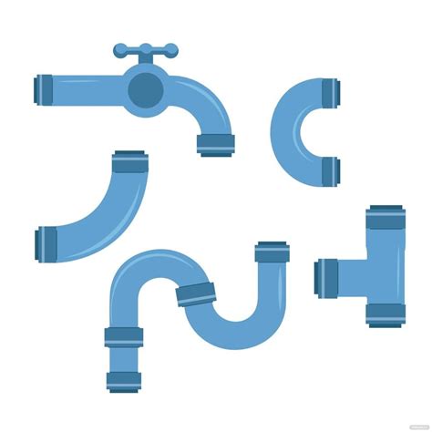 Water Pipe Vector in Illustrator, SVG, JPG, EPS, PNG - Download | Template.net