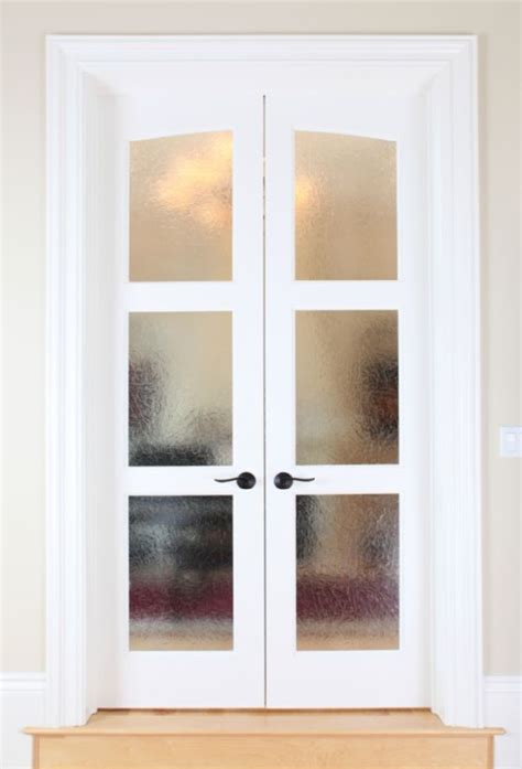 Frosted Glass French Doors - Glass Door Ideas