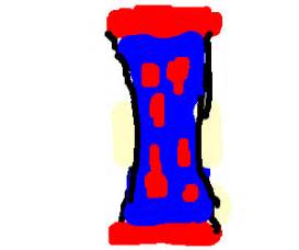 A red lava lamp - Drawception