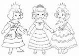 Princess Coloring Pages sketch template