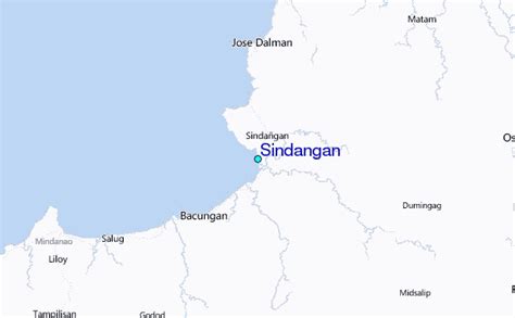 Sindangan Tide Station Location Guide