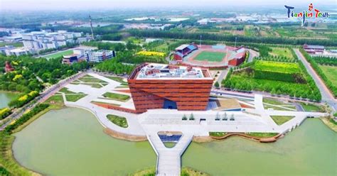 Explore the Enchanting Water Library at Hebei University of Technology