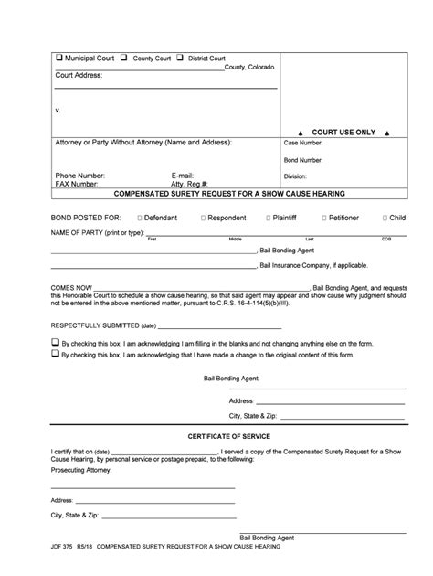 Municipal Court County Court District Court Form - Fill Out and Sign Printable PDF Template ...