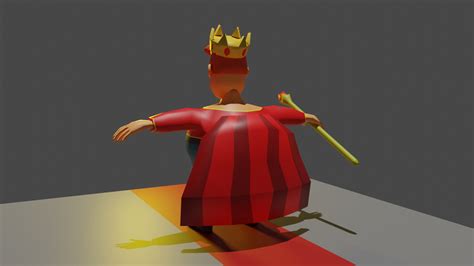 ArtStation - Fat King in desert | Game Assets