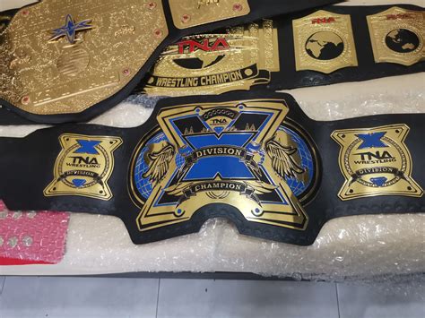 TNA Impact X Division Championship Wrestling Belt, Hobbies & Toys ...