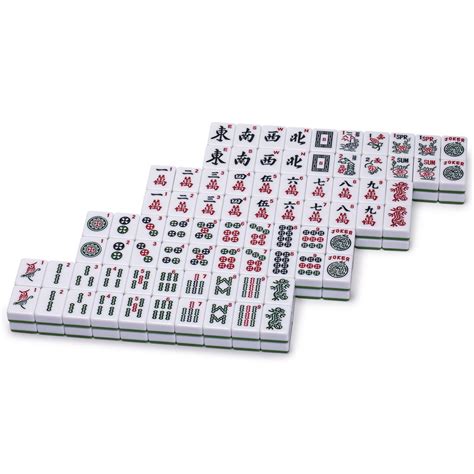 Set of 166 American Mahjong Tiles, "Huntington" (Tiles Only Set) – Yellow Mountain Imports