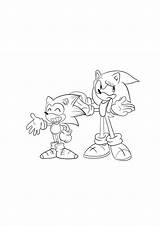 Classic Sonic Coloring Pages  Printable Pictures To Print sketch template