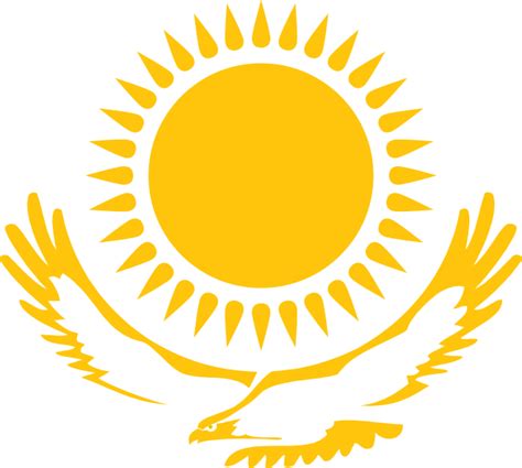 File:Eagle and sun from the Kazakh flag.svg - Wikipedia