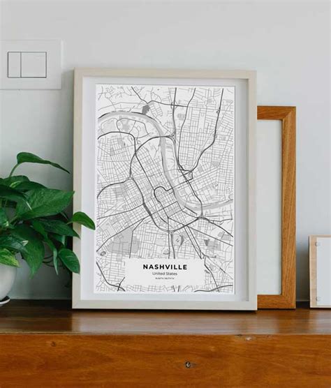 Custom City Map Prints & Posters | Personalized City Maps - Craft & Oak