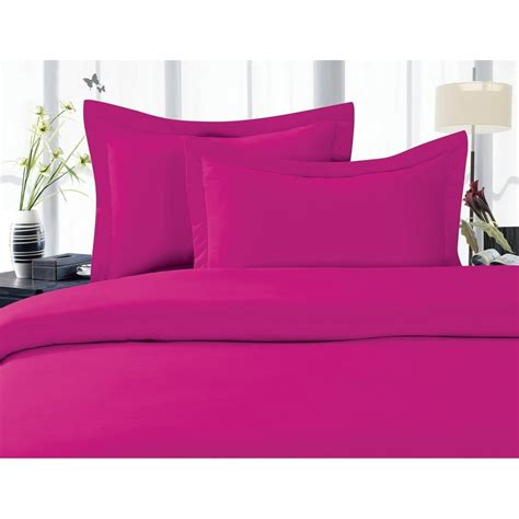 1800 Thread Count Wrinkle 6-Piece Bed Sheet set, Deep Pocket, HypoAllergenic - Queen Hot Pink ...