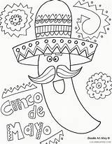 cinco de Mayo coloring Pages Free To print Coloring4free  sketch template