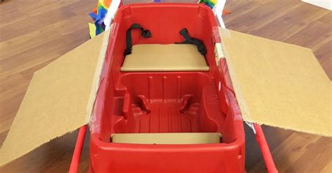 Make your own Rocket Ship craft using a wagon! Let your imagination soar like Riley and her ...