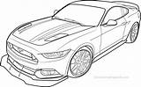 Ford Mustang Coloring Pages sketch template