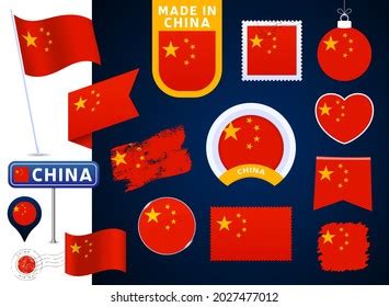 China Flag Vector Collection Big Set Stock Vector (Royalty Free) 2027477012 | Shutterstock