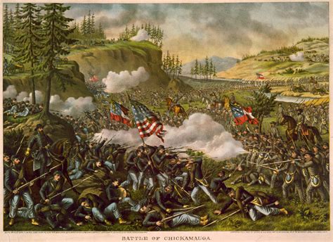 battle-of-chickamauga-in-the-american-civil-war image - Free stock photo - Public Domain photo ...