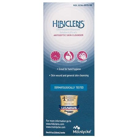 Hibiclens Antimicrobial and Antiseptic Soap and Skin Cleanser in 2022 | Skin cleanser products ...