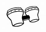 Coloring Page bongos  Free Printables Img 8715 sketch template
