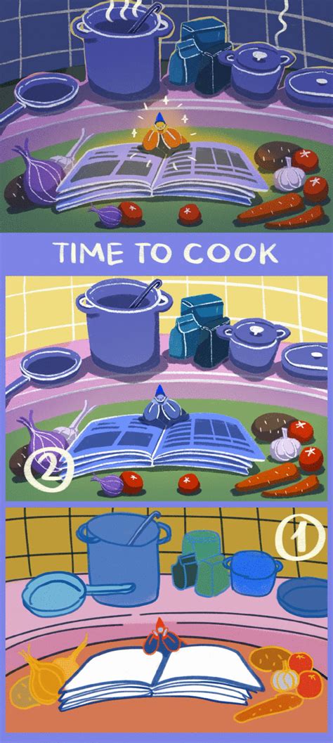 Time to cook! Children's book illustration :: Behance